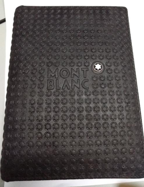 Copy Montblanc Logo Case Passport Leather Holder